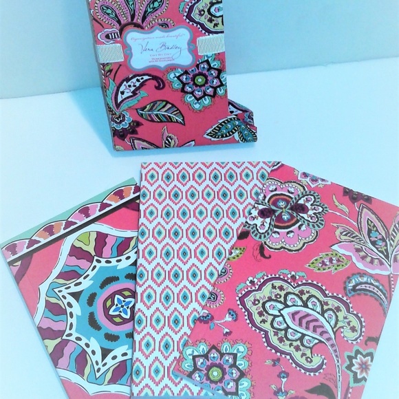 Vera Bradley Office New Vera Bradley Lined 3 Journals Set Poshmark